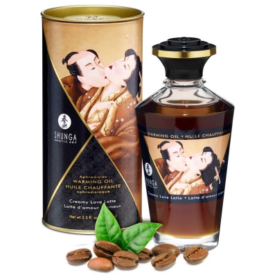 Warming Oil Creamy Love Latte - 1 2