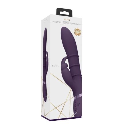 Sora - Up & Down Stimulating Rings, Vibrating G-Spot Rabbit - 2