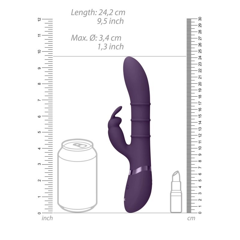Sora - Up & Down Stimulating Rings, Vibrating G-Spot Rabbit - 7