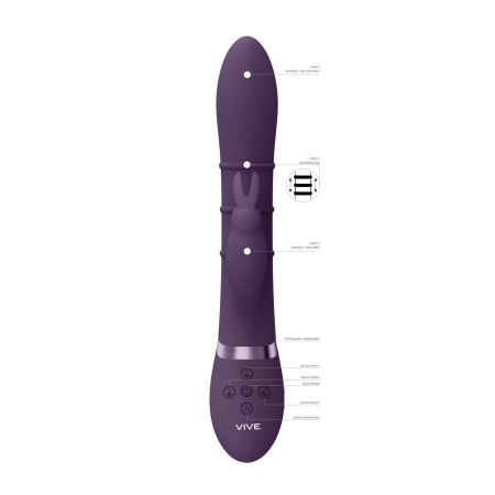 Sora - Up & Down Stimulating Rings, Vibrating G-Spot Rabbit - 8