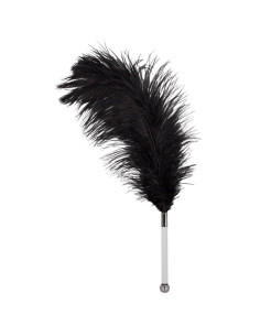 Feather black acrylic 2