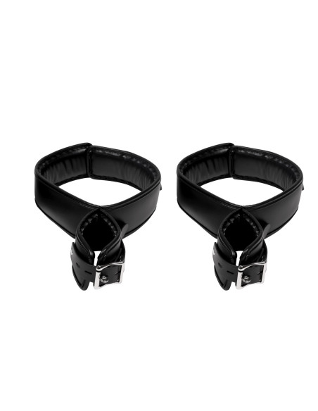 Hand and Thigh Cuffs Set - Black