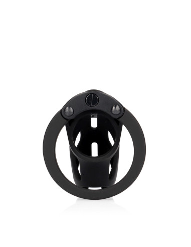 Model 24 - Chastity Cage - 3.5'' / 9 cm - Black