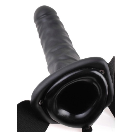 Strap-On Hollow FFS 8 z regulowanym pasem, długość 20 cm - 5