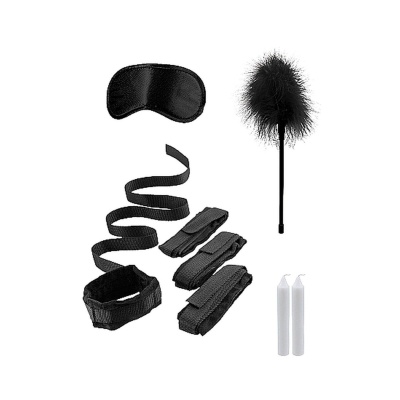 Bed Bindings Restraint Kit - Black - 1 2