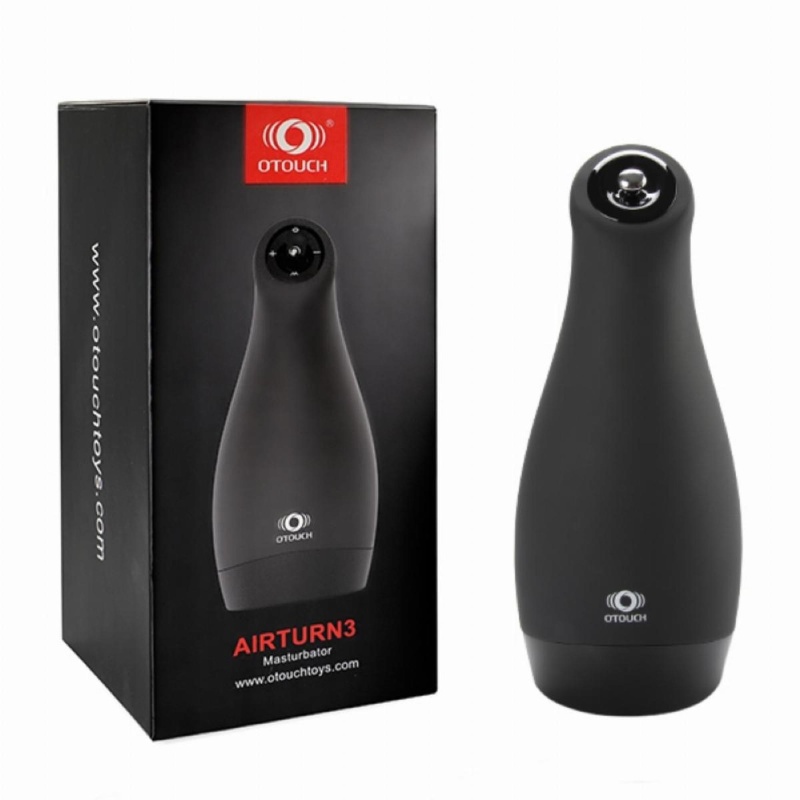 Masturbator OTOUCH Airturn3 z funkcją ssania i wibracjami, 6 programów, 23,9 cm - 1