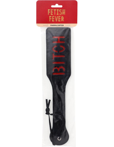 Fetish Fever - Paddle - Bitch - Black