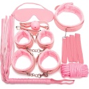 Fetish Fever - Bondage Set - 7 pieces - Pink - 1