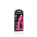 Dildo Realistyczne Slim z Przyssawką Świecące w Ciemności - TPE, 15,5 cm, Ø 3 cm - 2