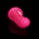 Dildo Realistyczne Slim z Przyssawką Świecące w Ciemności - TPE, 15,5 cm, Ø 3 cm - 7