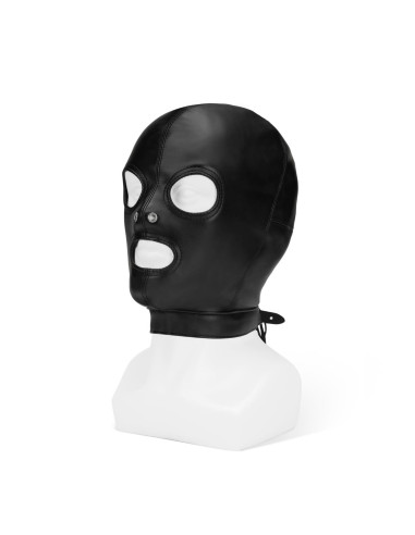 Me You Us Black Hood with Eyes Nose Mouth