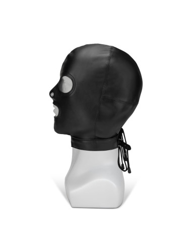 Me You Us Black Hood with Eyes Nose Mouth