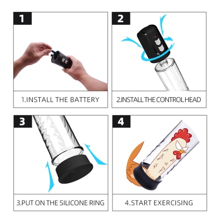 Pompka-SUCK VACUUM PENIS PUMP, THE BEST ENLARGEMENT SYSTEM - 7