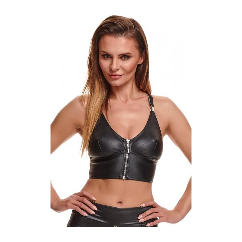 Bielizna - BRZITAI001 top czarny rozmiar - 1