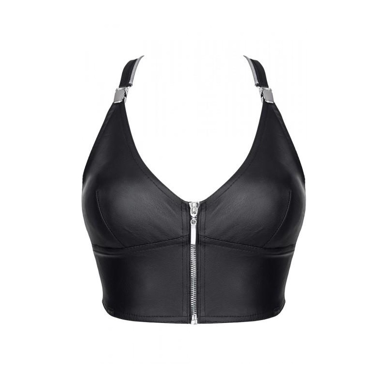Bielizna - BRZITAI001 top czarny rozmiar - 5