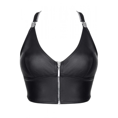 Bielizna - BRZITAI001 top czarny rozmiar - 5