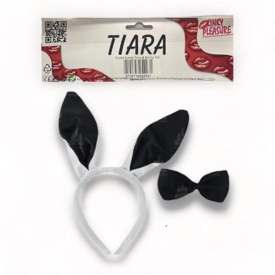 Zestaw tiary i ogona króliczka na wieczór panieński - 1 2