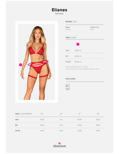 Elianes uprząż   XS/S