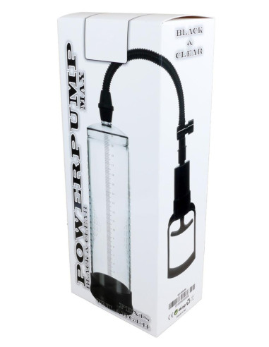 Pompka-Powerpump MAX - Black&Clear
