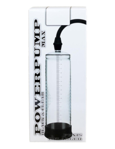 Pompka-Powerpump MAX - Black&Clear