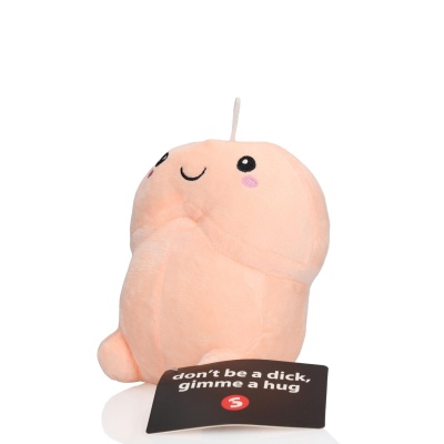 Pluszowy penis Shortie 20 cm - humorystyczna maskotka z miękkiej tkaniny bawełnianej, bezbateryjna, bez wibracji - 1