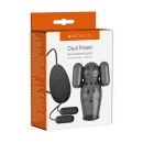 Dual Power - silikonowa nakładka stymulująca z guzkami i wielopoziomową wibracją - 3