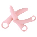 Vaginal Trainers – zestaw 3 dilatorów waginalnych: trzystopniowy, manualny, silikon medyczny, 14,1 / 17 / 19,1 cm, Ø 2,2–3,4 cm - 5