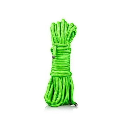 Rope - 10m/16 Strings - Glow in the Dark - Neon Green - 1