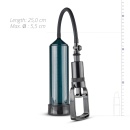 Pompka do penisa Finger Grip - cylinder próżniowy z uchwytem palcowym, 28 cm - 5