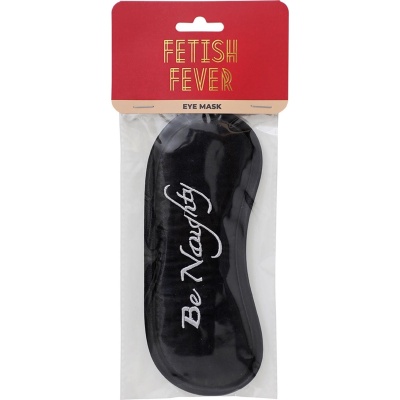 Fetish Fever - Eye Mask - Be Noughty - Black - 1 2