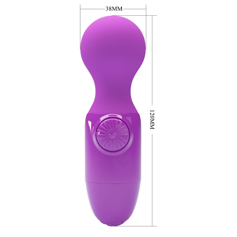 Masażer Mini stick z wibracjami, 15 cm - 11