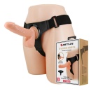 Uprząż strap-on Tom 20 cm z regulowanym pasem - 1