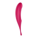 Stymulator Satisfyer Twirling Pro Red - podwójny silnik Air-Pulse, 12 programów wibracji, IPX7 i kompaktowa ergonomia - 7