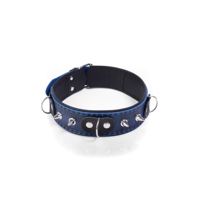 Obroża- Collar Crazy Horse Blue, Small - 1