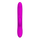 Wibrator króliczy Byron z rotacyjnymi koralikami i stymulacją łechtaczki, 21 cm - 3