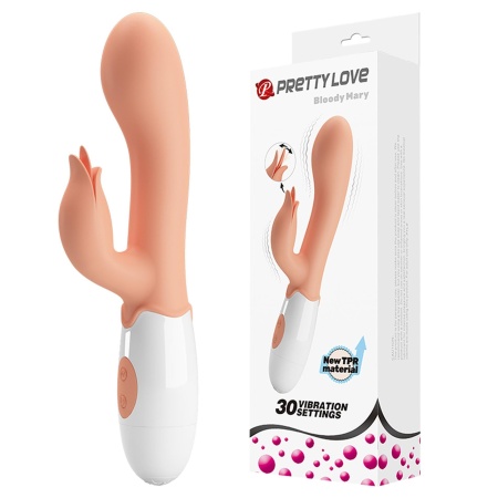 Wibrator Bloody Mary z dwoma silnikami i 30 trybami, o długości 19,2 cm - 1