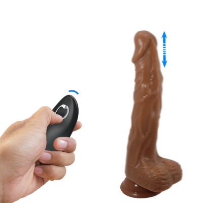 Wibrator Bodach 7,8 cala z funkcją pchnięć, obrotów i wibracji, 21 cm - 1 2