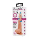 Wibrator Bodach 7,8 cala z funkcją pchnięć, obrotów i wibracji, 21 cm - 11