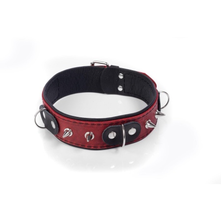 Obroża- Collar Crazy Horse Red, Small - 1