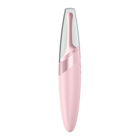 Stymulator łechtaczki Twirling Delight (rose) - bezprzewodowy, wodoodporny, 12 trybów wibracji, higieniczny czepek i kompaktowa - 5