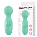 Wibrator Mini stick Light Green - 9 cm, z wibracjami punktowymi - 1