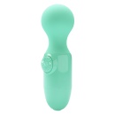 Wibrator Mini stick Light Green - 9 cm, z wibracjami punktowymi - 3