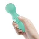 Wibrator Mini stick Light Green - 9 cm, z wibracjami punktowymi - 8