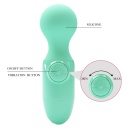Wibrator Mini stick Light Green - 9 cm, z wibracjami punktowymi - 9