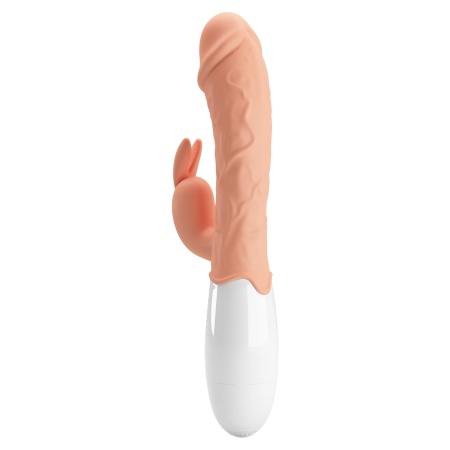 Wibrator króliczek Easter Bunny z dwoma silnikami i długością 19 cm - 4