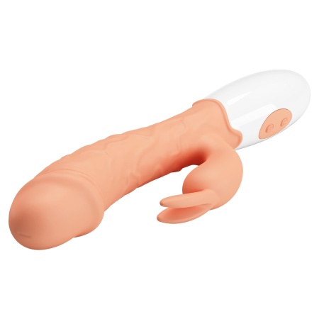 Wibrator króliczek Easter Bunny z dwoma silnikami i długością 19 cm - 5