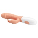 Wibrator króliczek Easter Bunny z dwoma silnikami i długością 19 cm - 6