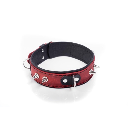Obroża- Collar Crazy Horse Red, Big - 1