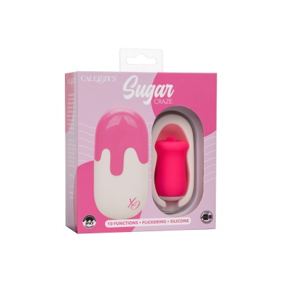 Stymulator języka Sugar Craze z wibracjami, 10 cm - 1