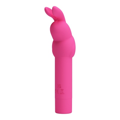 Wibrator króliczy Gerardo z 10 funkcjami wibracji, silikonowy, 13,6 cm - 1 2